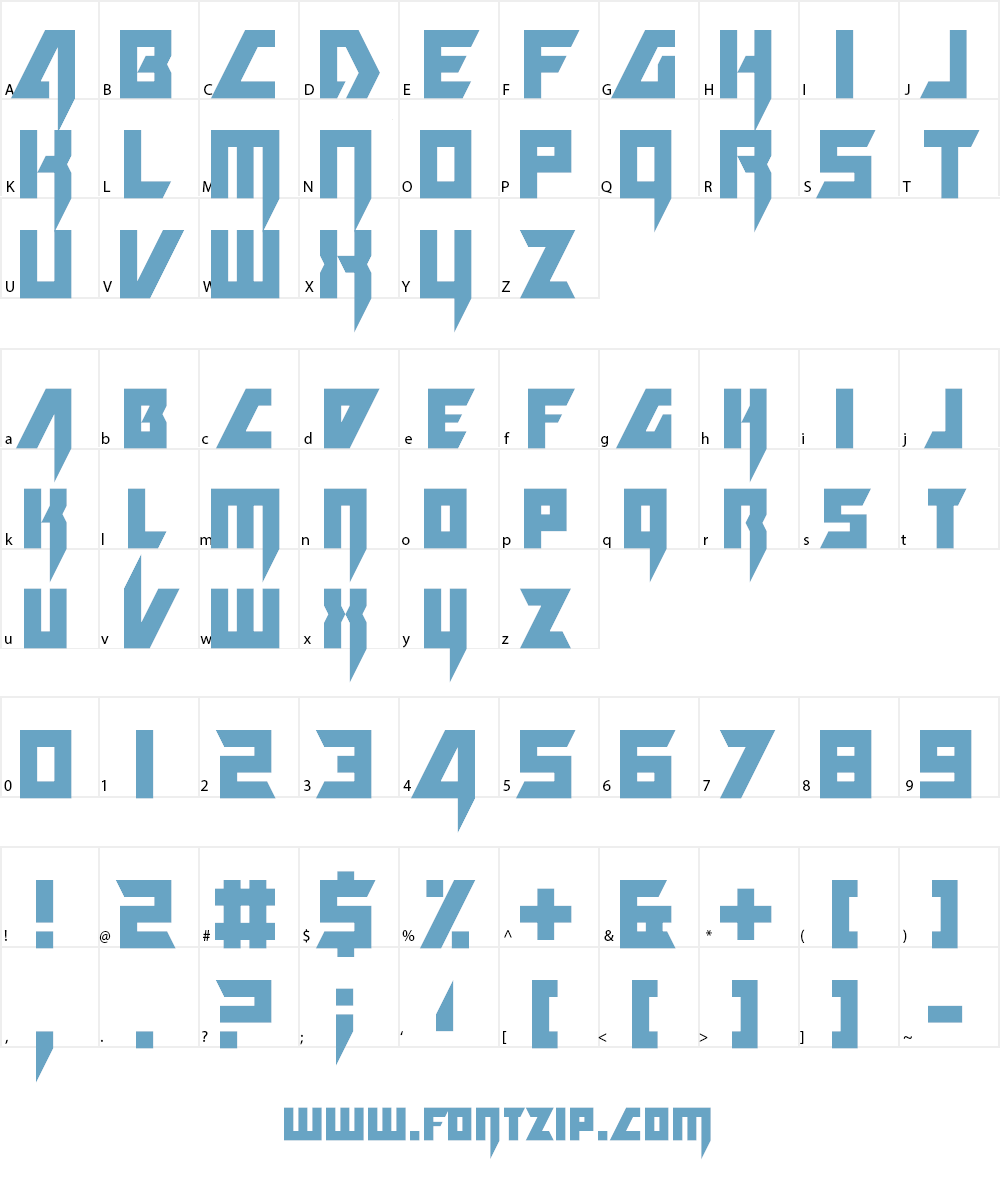 Death Hector Font Character